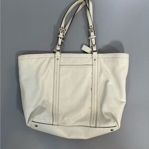 White Coach Tote